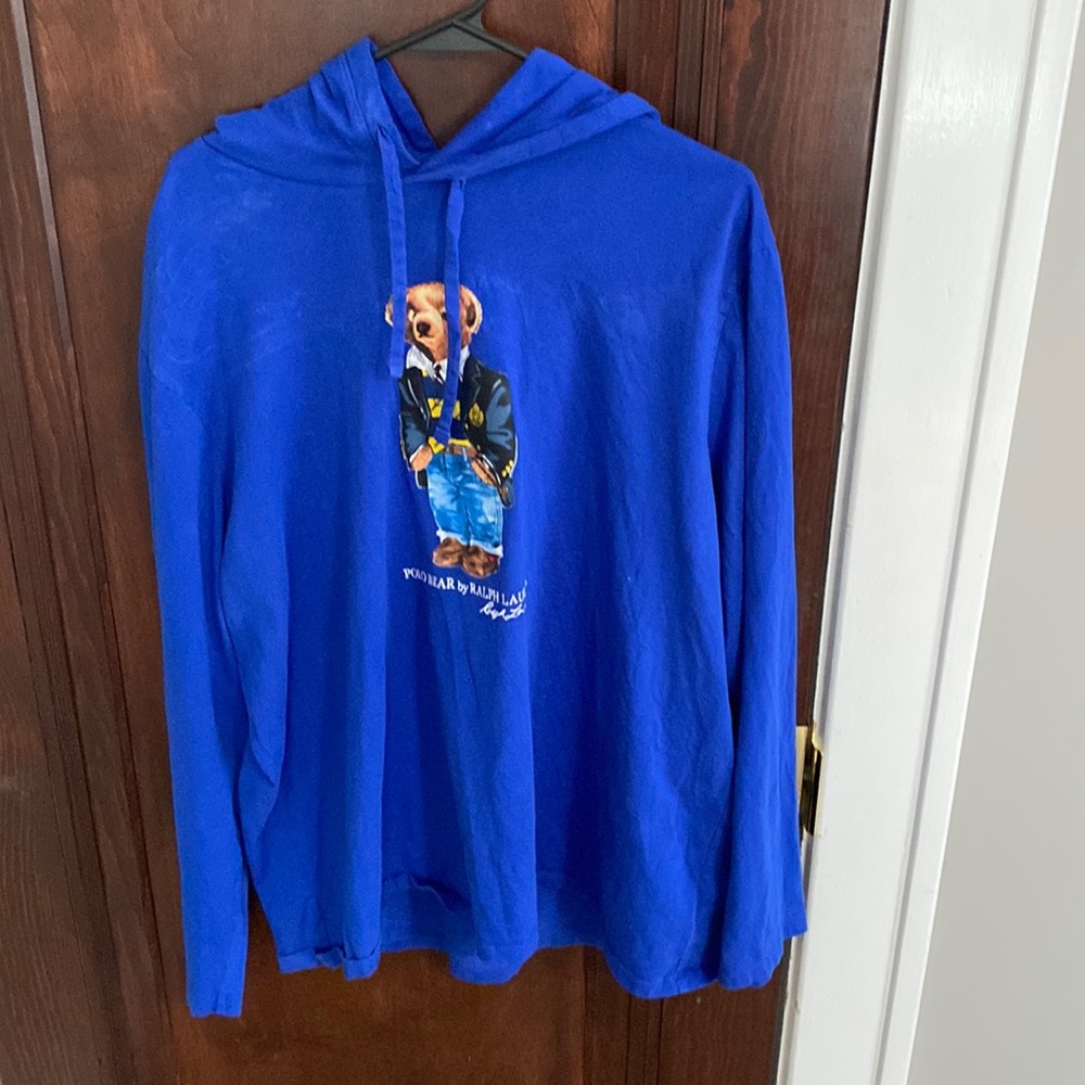 Mens Polo Ralph Lauren Polo Bear lightweight sweatshirt XXL